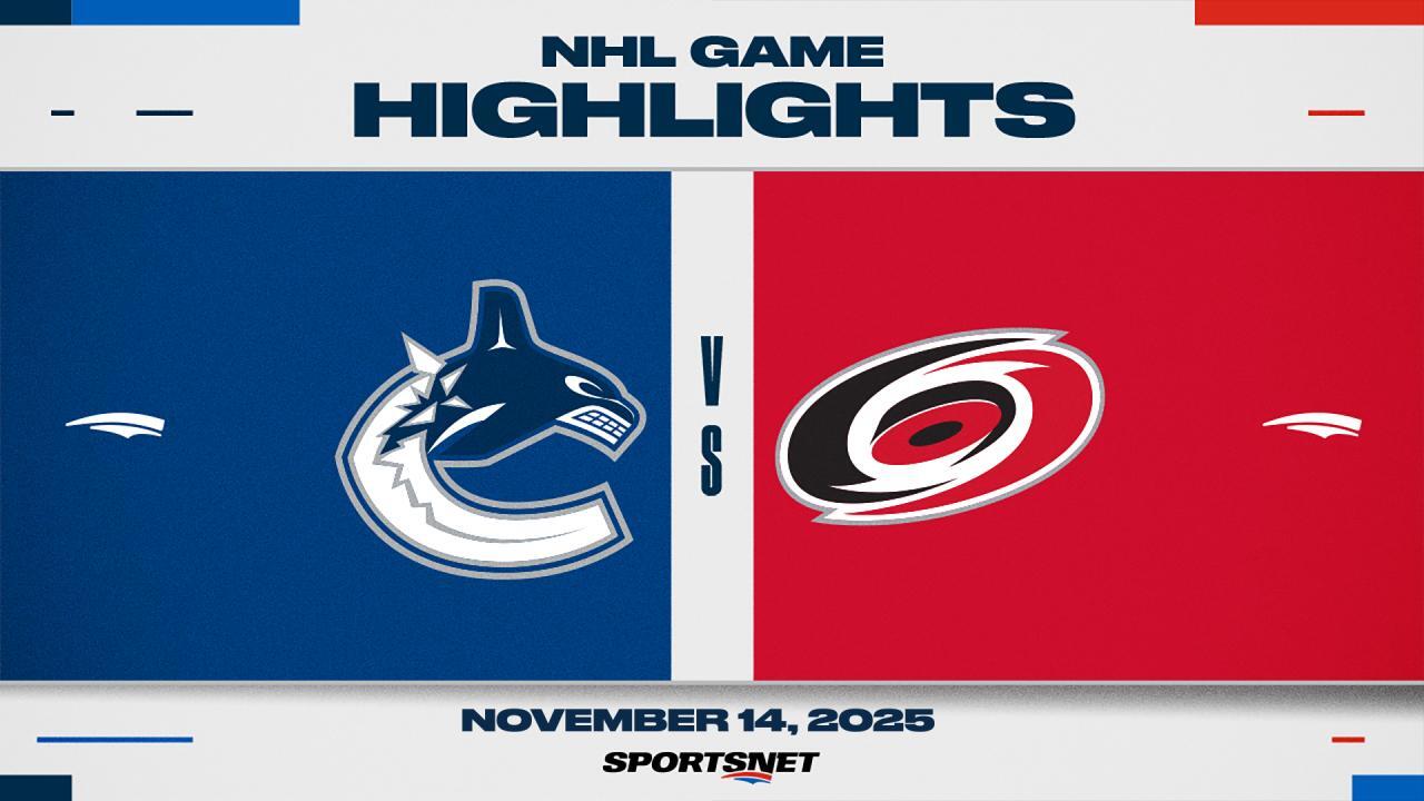 NHL Highlights: Hurricanes 4, Canucks 3 (OT)